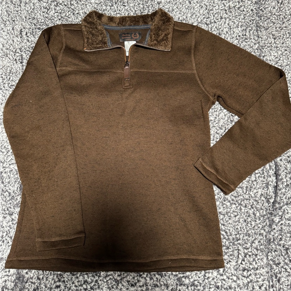 Victory Outfitters Men's Heathered Quarter-Zip Pullover